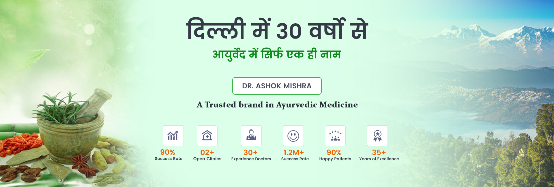 Dr. Ashok Mishra B.A.M.S In Ayurvedic Medicine And An Expert Ayurveda